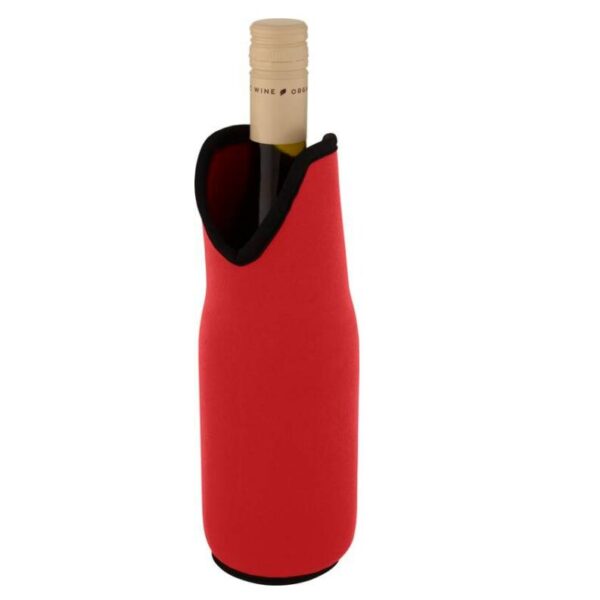 Wine holder made of neoprene from recycled Noun